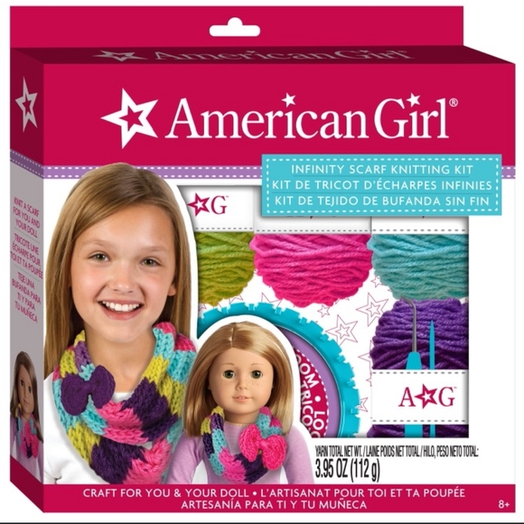 American Girl Other - American Girl Doll Infinity Scarf knitting kit